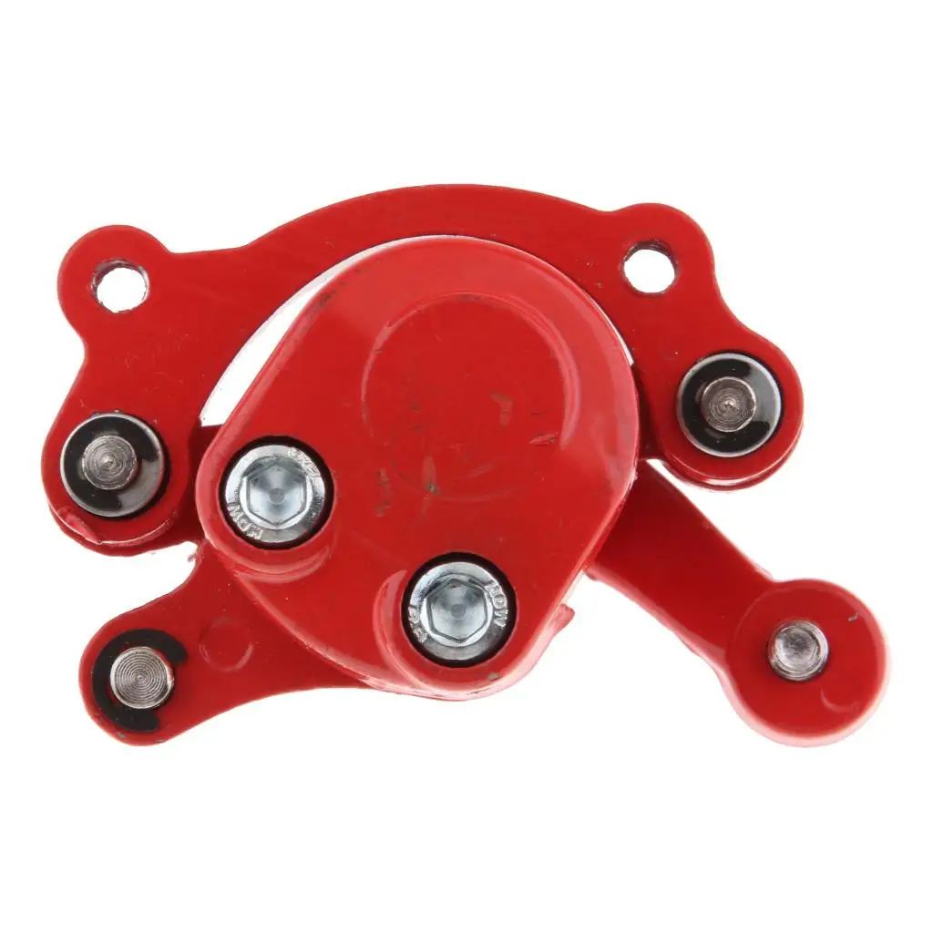 Red Motorcycle Front Rear Disc Brake Caliper Assembly for 49cc 2 Stroke