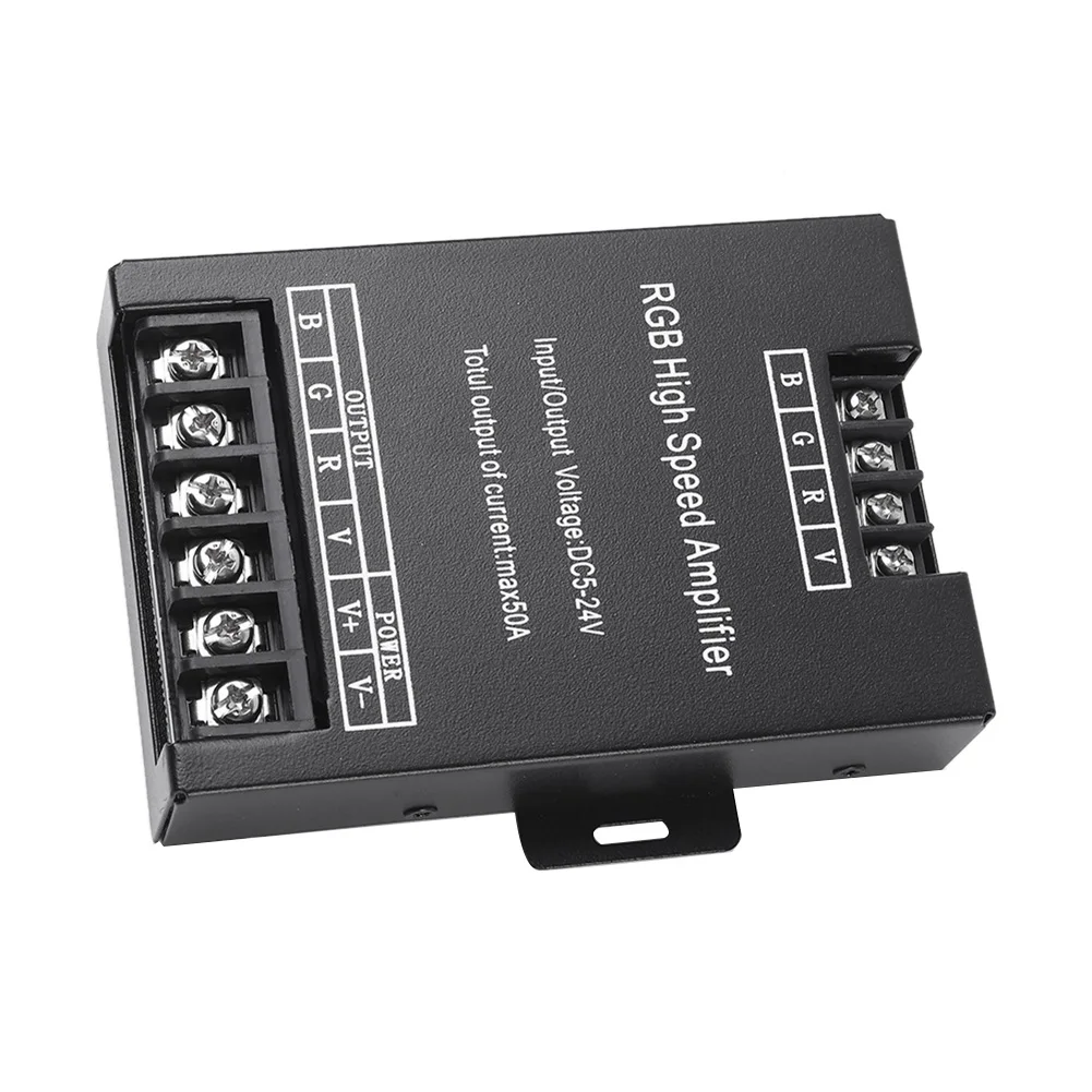 LED RGB 고속 증폭기, 라이트 스트립용 단일 색상 증폭기 리피터, 30A, 50A, 400W