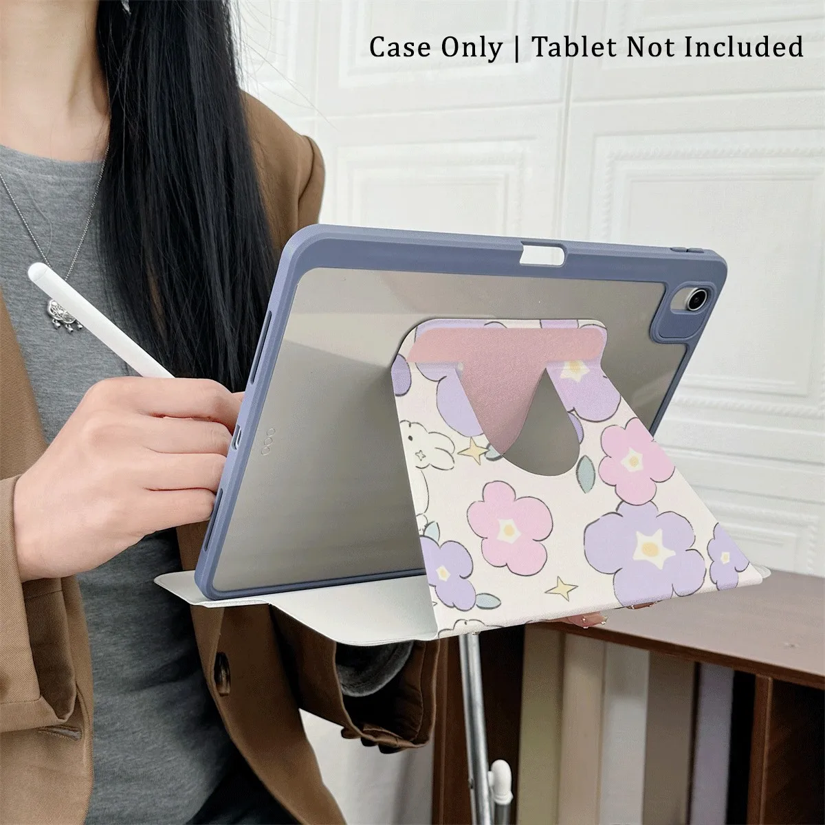 

Case compatible with iPad 10.9/Pro11/10th7/8/Air 4/5/Air 13(M3 2025)/Air 11(M3 2025)/Air 11(M3 2025)/(A16 2025)