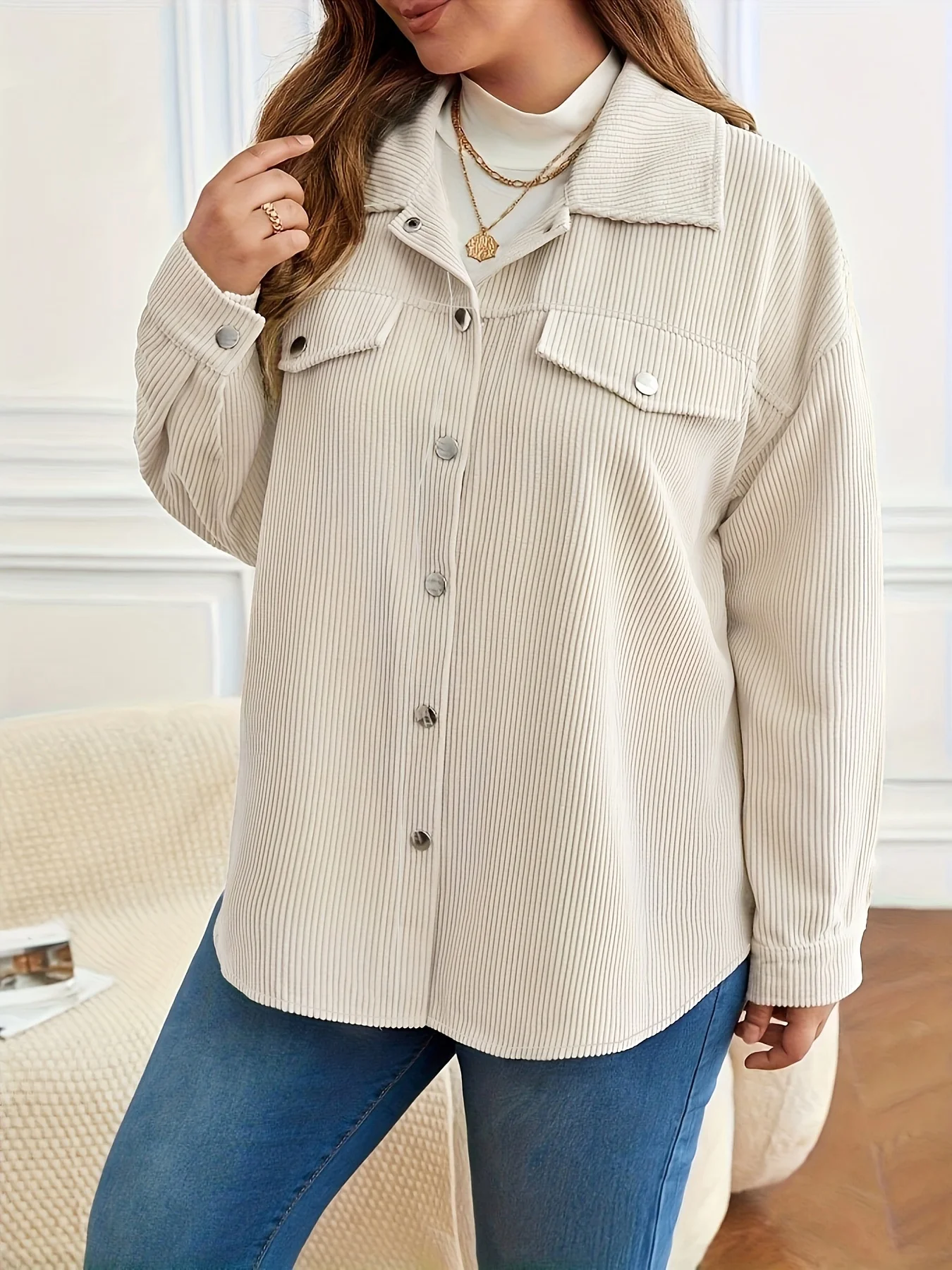 

Женская повседневная тканая куртка большого размера с капюшоном, удобная верхняя одежда свободного покроя для всех сезонов