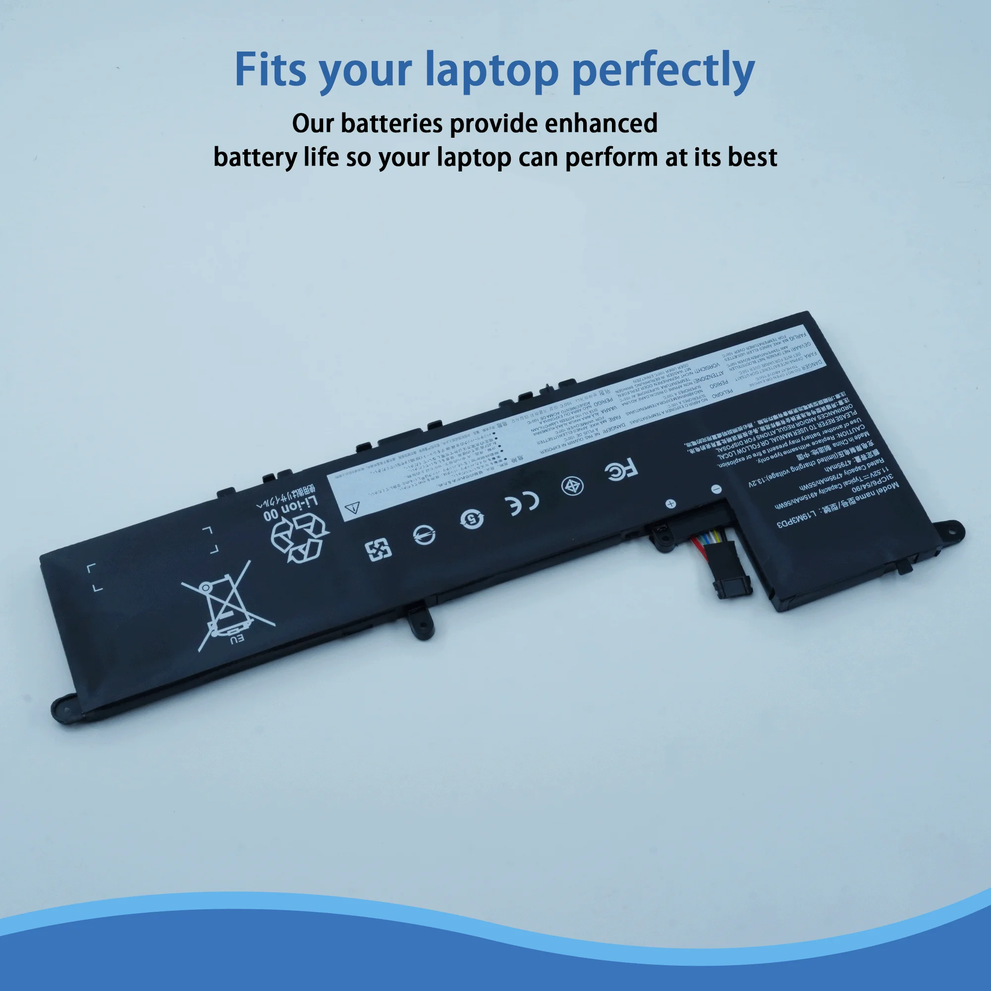 Battery L19C3PD3 L19L3PD3  L19M3PD3 For Lenovo IdeaPad S540-13API 13ARE 13IML 13ITL, Xiaoxin Pro 13 2019 2020 2021 5B10W67393