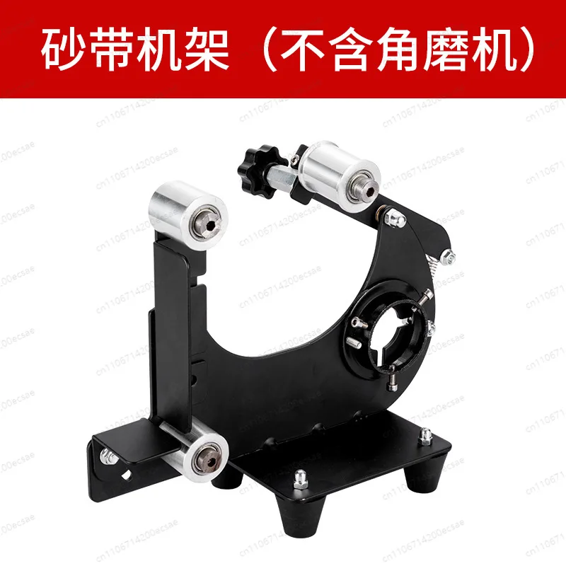 Mini Belt Sander DIY for Wood Metal Polishing Angle Grinder Conversion