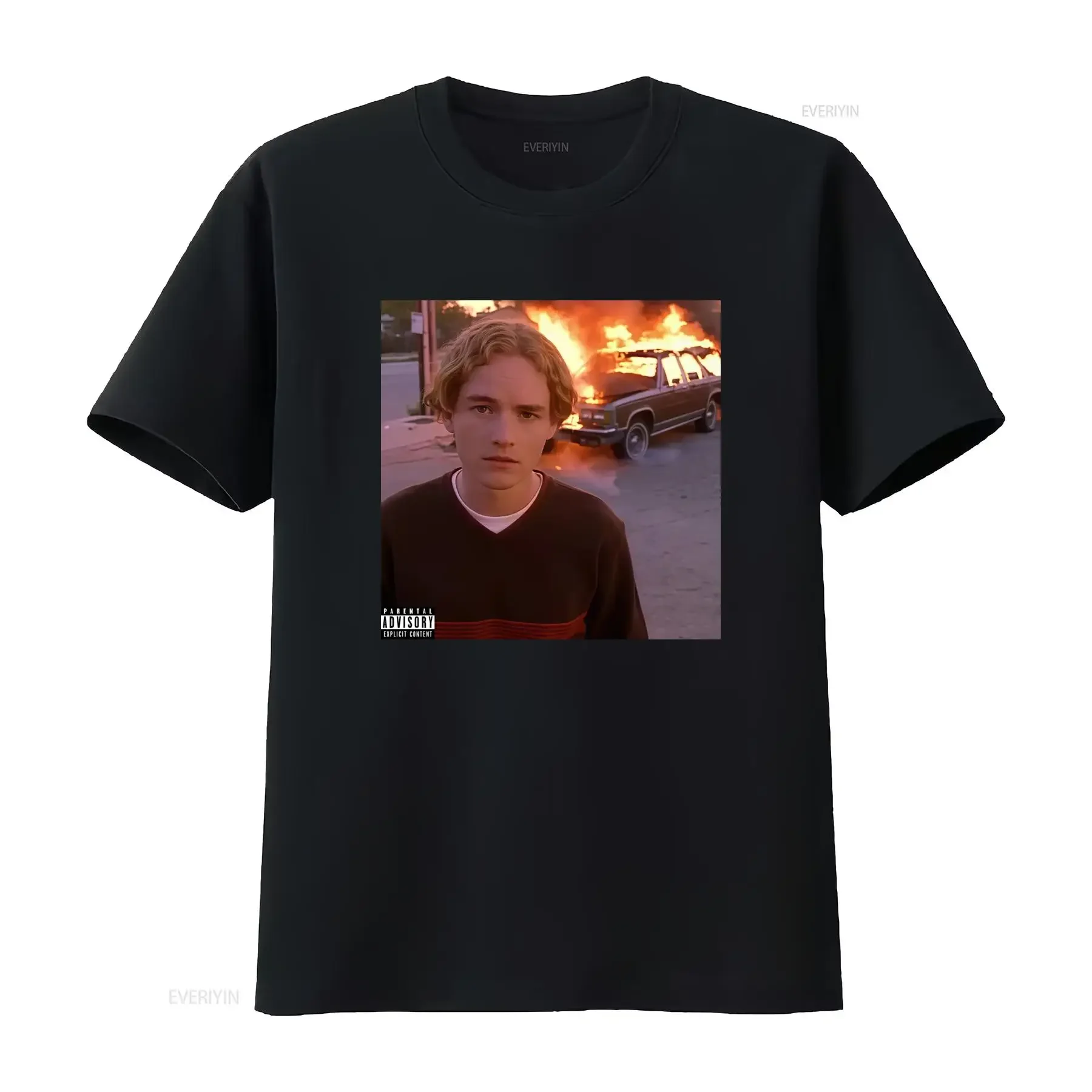Malcolm in the Middle Francis Album Cover Print T Shirt for Men Stylish and Unique Design vintage Washed Breathable Soft
