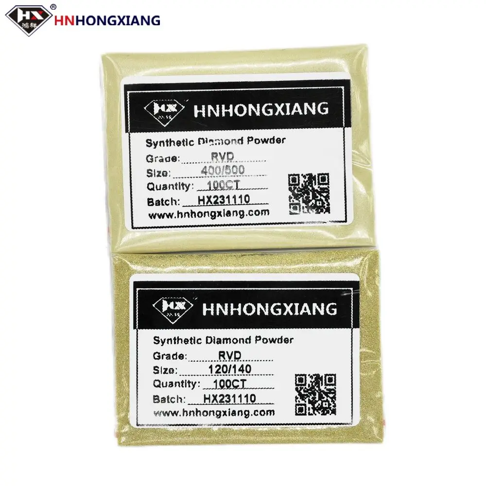 RVD Diamond Powder Crushed Synthetic Diamond Grit 80/100 Mesh Resin Bond Abrasive for Grinding Wheels Lapping Polishing