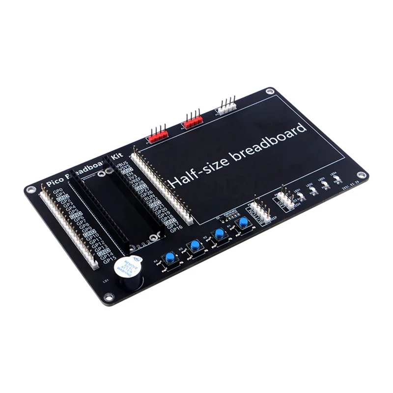 Kit modulo scheda di espansione per Raspberry Pi PICO W Scheda di espansione GPIO Kit modulo di debug sensore IO relè a 4 canali A