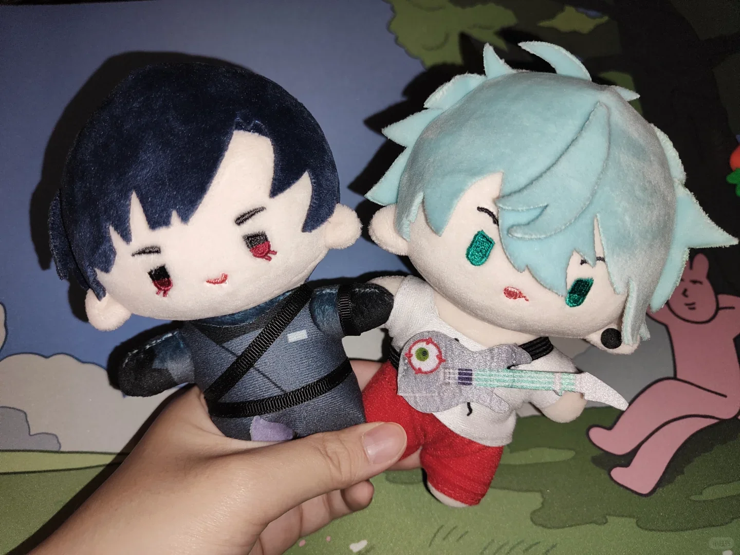 

15cm Genuine Nullset Alien Stage Themed Plush Dolls Michi Till Model Ivan Luka Stuffed Toy Alien Stage Stuffed Birthday Gift New