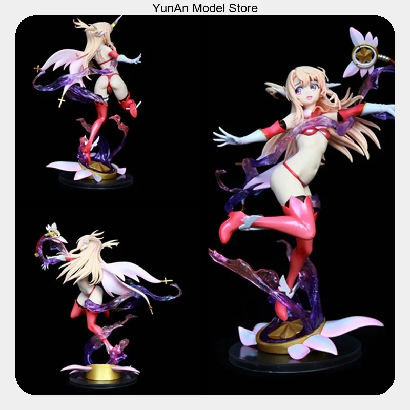 29cm Magical Illya Ilya Swimsuit 2d Bishoujo Figure Anime Figure Model Statue Collection Desktop Decoration Ornament Toys Gifts