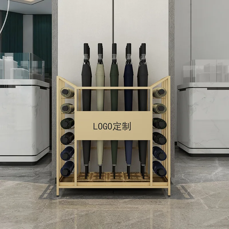 School Classroom Class Hotel Company Entrance Umbrella Rack Household Commercial Storage Large Umbrella Storage Rack