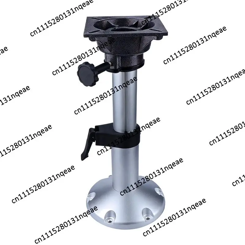 Boat Seat Pedestal Aluminum Alloy Manually Adjustable Marine Base Anti-Corrosion Rust-Resistant Yacht Speedboat
