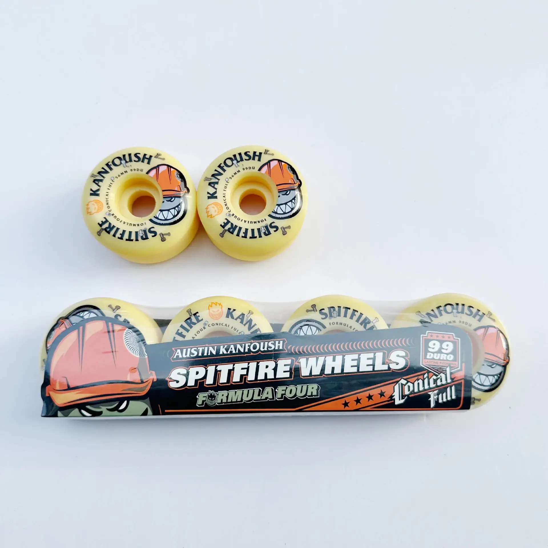Skateboard Wheel 101D 99D 80HD 52/53/54 Mm Action Elastic Rebound Bowl