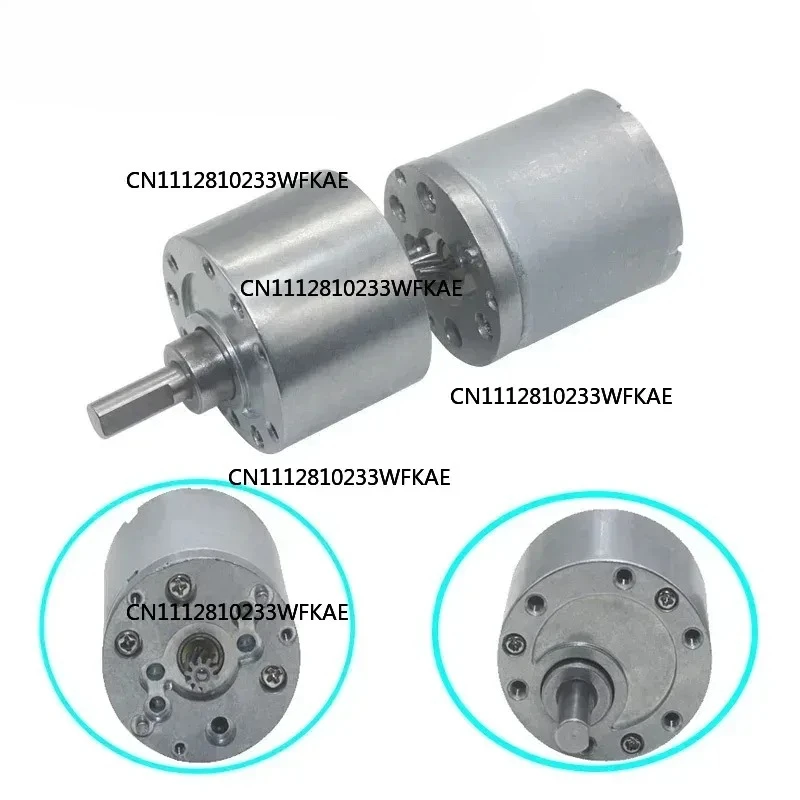 JGB37-3530 DC 12v 24v Gear Reducer Motor Small Speed Regulating Motor Slow Speed Low Speed Large Torque 7-960RPM