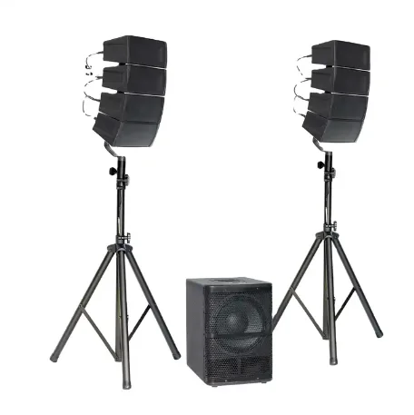 500W PA Completes systems column Active Speaker box