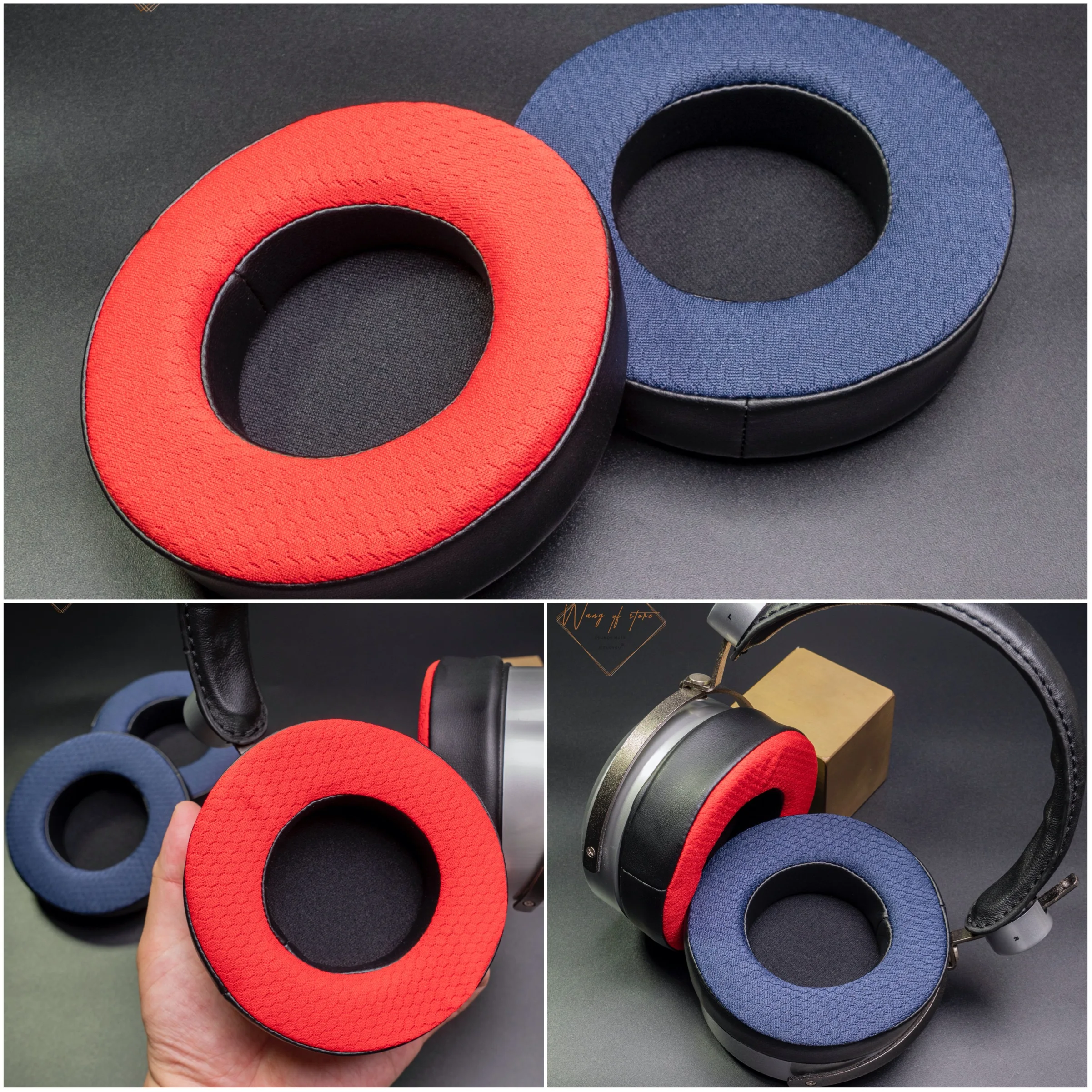 Premium Ear Pads Foam Cushion For Hifiman HE400S HE400i HE560 HE300 Headphone Replacment Cover Earmuff Headset