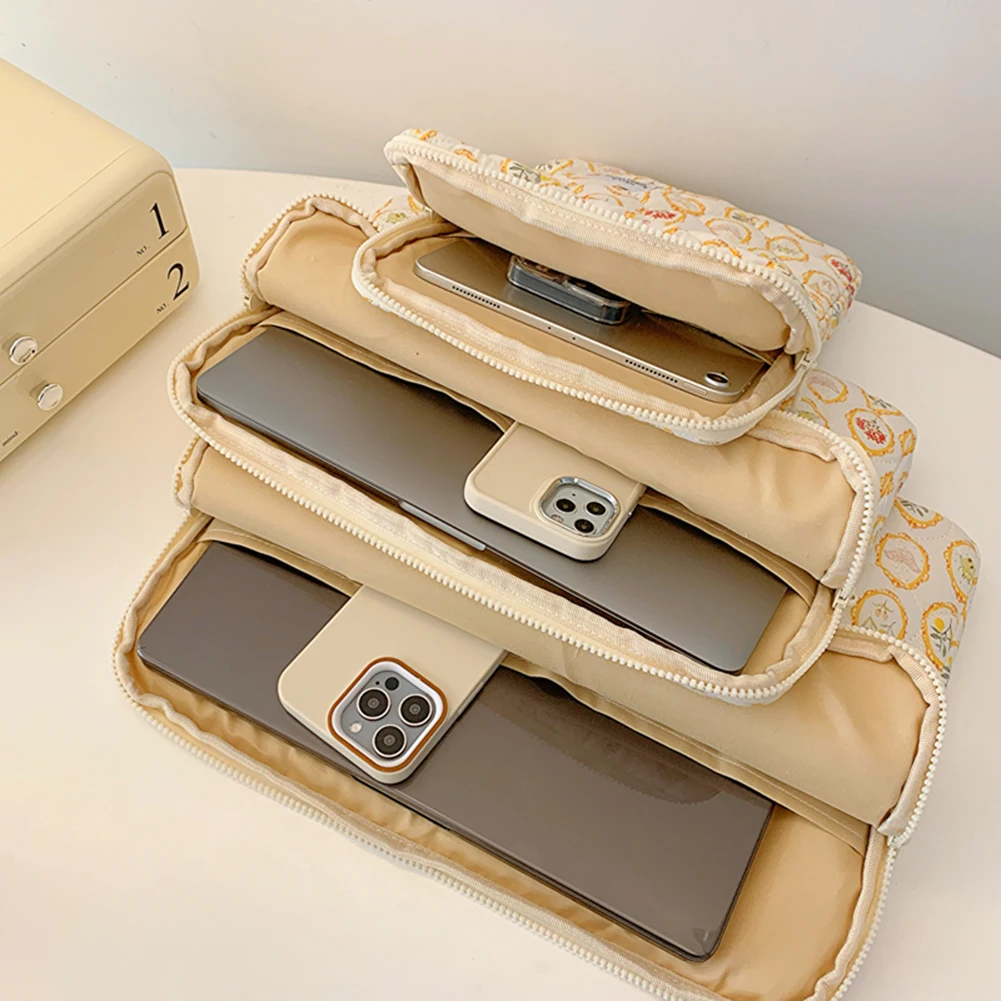 

Пушистая сумка для ноутбука 11/13/15 дюймов, противоударный мягкий чехол для ноутбука, стеганая защитная сумка для ноутбука, мягкая для школьной работы, бизнеса