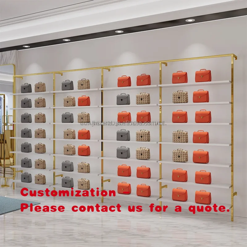 

custom.Custom Whole Shop Decor Wood Marble Metal Lady Garment Clothing Racks Clothes Shop Display Furniture Cloth Shop Interior