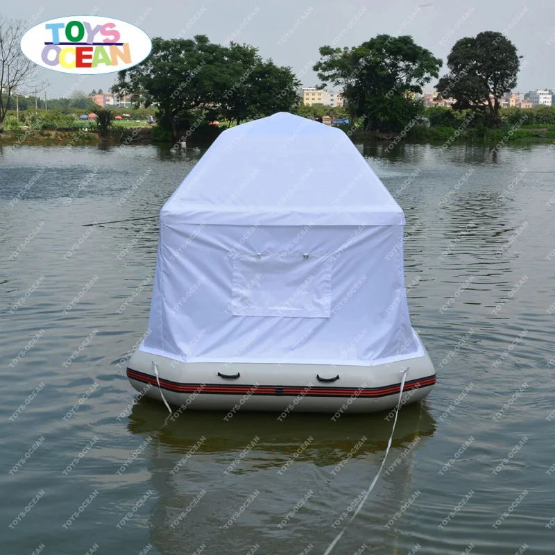 Factory Customized Outdoor Outdoor Inflatable Floating Water Camping Dome Tent