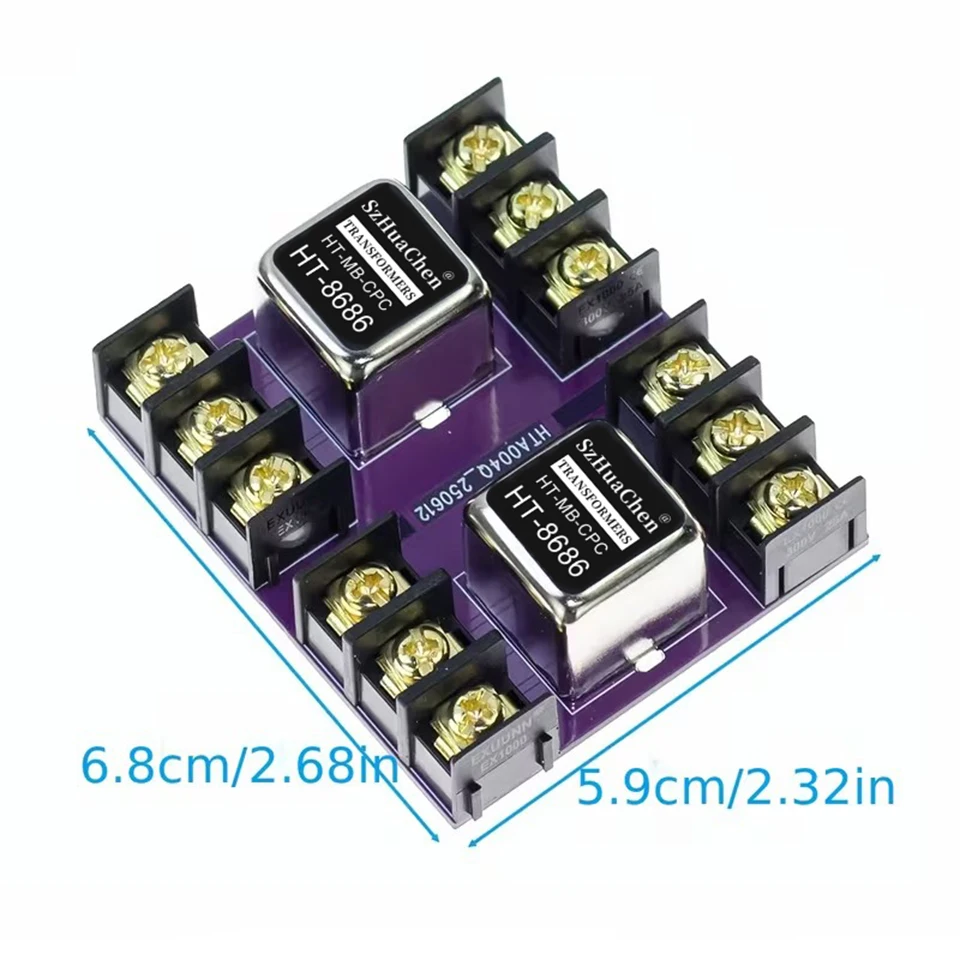 Symmetrischer und Asymmetrischer Audio-Isolator aus Permalloy, Audio-Isolationstransformator 600:600, 20Hz-20KHz Audio-Isolation – Detail 7