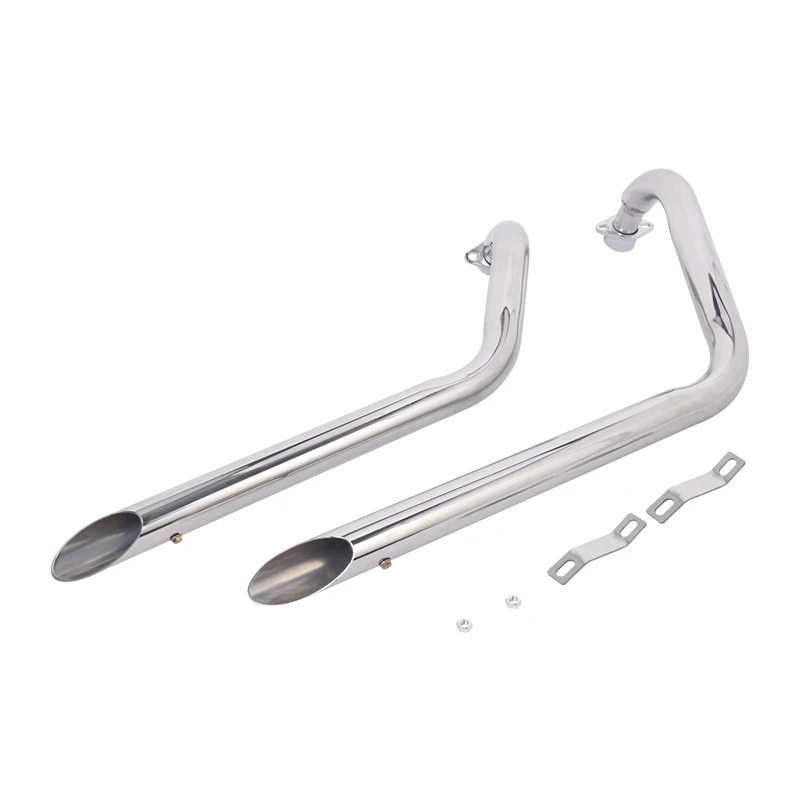 Slip On For Honda Shadow ACE 1100 1995-2008 VT1100C Spirit 1997-2008 Motorcycle Whole Exhaust System Muffler Header Link Pipe