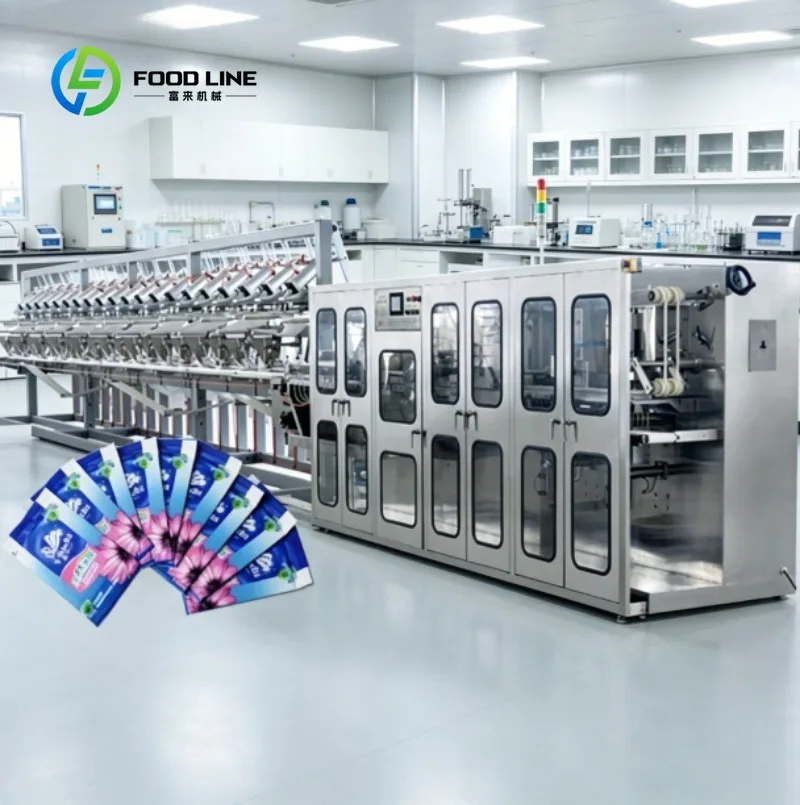 Compact Wet Wipes Production Machine, Small and Medium Businesses with Easy Operation and Stable Output Performance