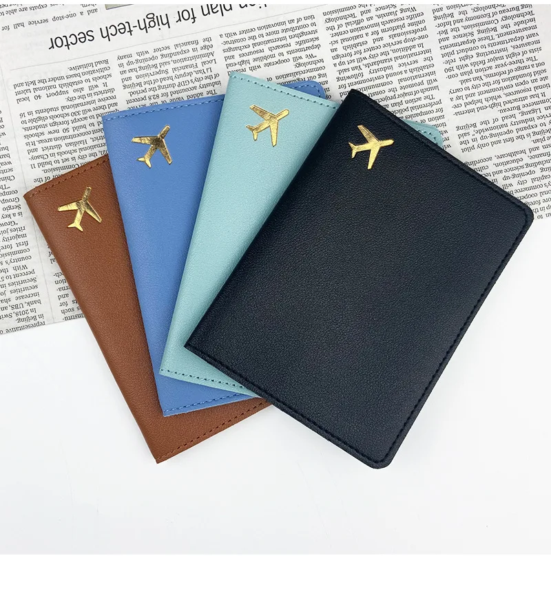 Business Passport Covers Holder Multi-Function ID Bank Card Multifunctional Small Credit Card Wallet Document Storage Bag New