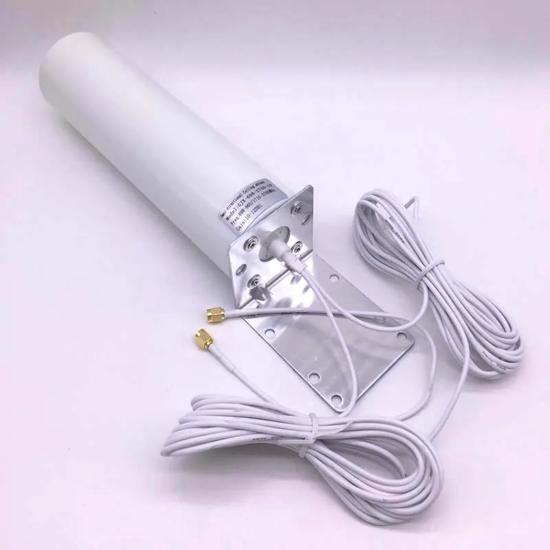 Eden Antenna Dual 10 Meters Cable 3G 4G LTE Router Modem Aerial External Antenna Dual SMA/TS9/CRC9 Connector