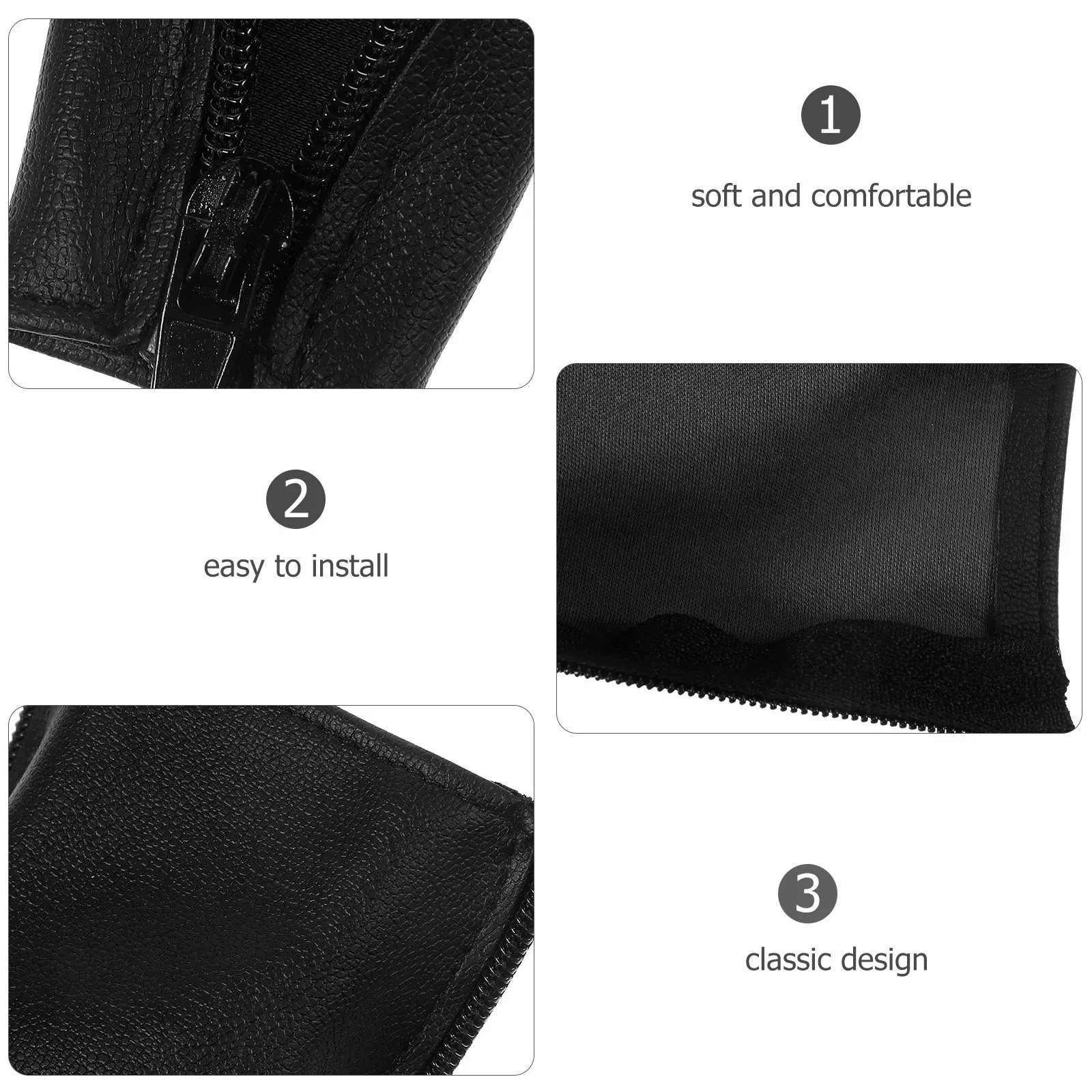 

Headband Pad Cover For Headphones Lightweight Zipper Closure Protector Sleeve Scratch Resistant Replacement Cushion Headphone