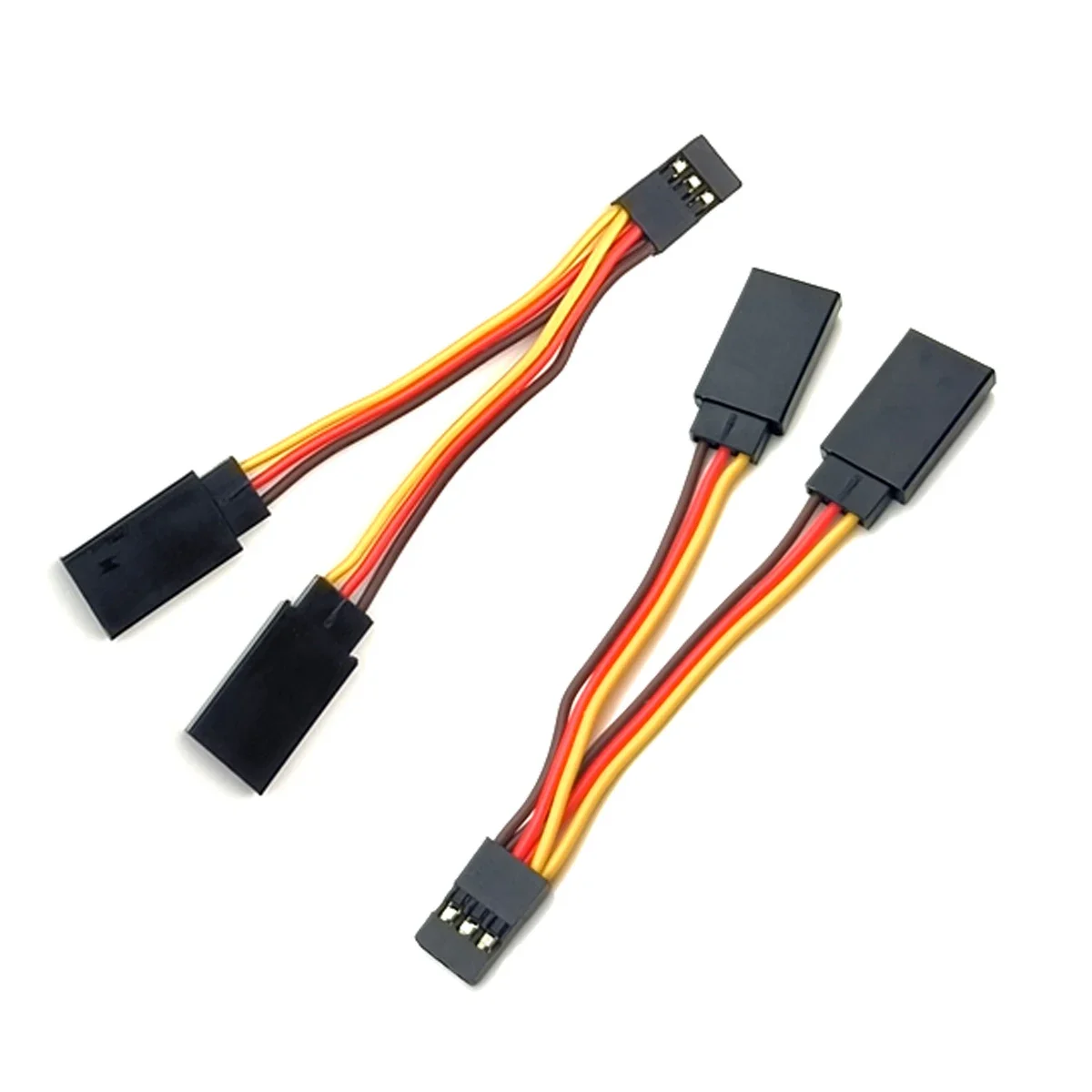 2Pcs 9CM Line Servo Y Extension Wire Splitter Cable Cord For Futaba JR Receiver Servo RC Cars Boat Helicopters Aircraft