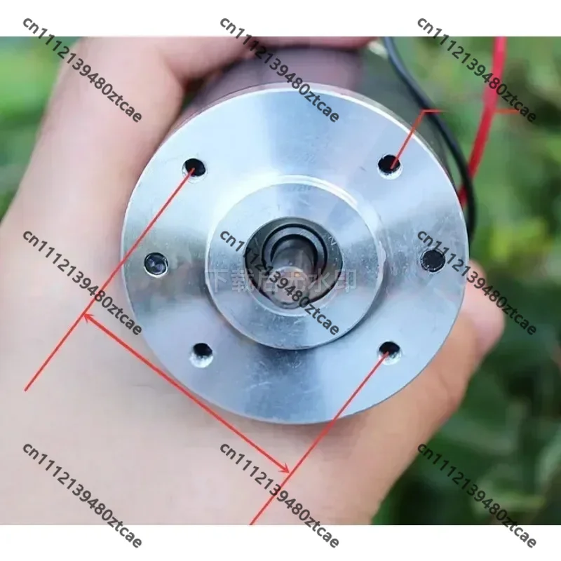 Magnet DC Generator 12V 24V 100W High Power Hand Cranking Wind Pedal Hydraulic Emergency Charging Power Supply