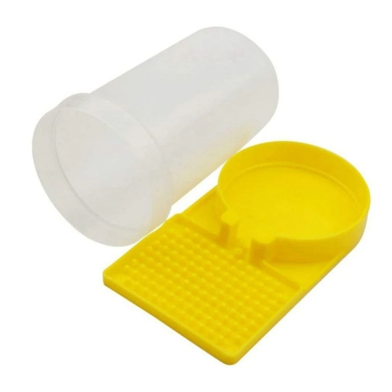 CPDD 4 ชิ้นที่มีประสิทธิภาพ Honeybee Waterer Feeding Supplies Honeybee เครื่องดื่ม