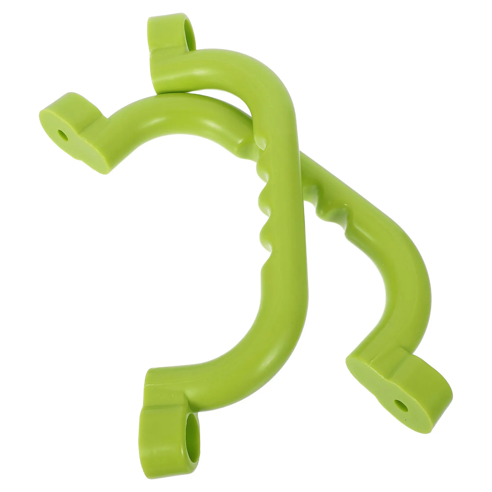 

1Pair Heavy Duty Kids Climbing Safety Handles Solid Non Slip Playground Handles Accessories Random Color Comfortable Grip