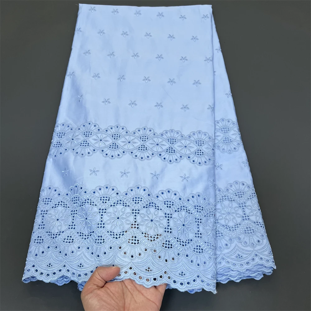 High Quality Swiss Voile Lace In Switzerland 100% Cotton Polish Dry Men Dress Lace fabric For Wedding Dresses Africa Fabrics