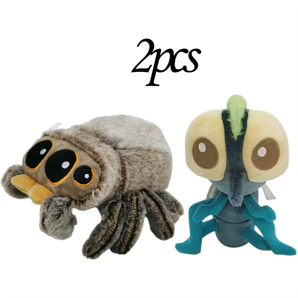 

Plush animal plush spider little fly toy black simulation pillow doll anime game room decoration children's gift insect plush