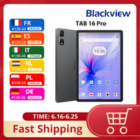 Blackview Tab16 Pro Tablet Android 14 Pad Octa Core 24GB+256GB 7700mAh 11 Inch FHD 13MP Camera PC Widevine L1