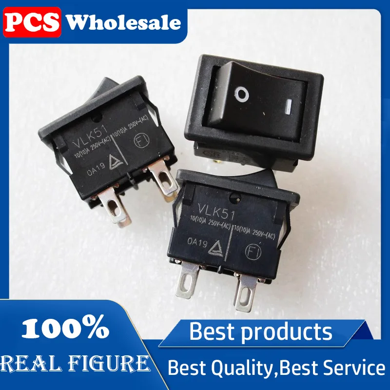 Original ship-type switch VLK51 10A 250V 4-pin 2-position 21*15mm