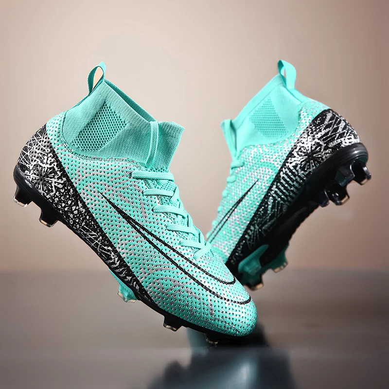 

Professional Men Soccer Shoes Cleats Studded Society Original Grass Football Shoes Ultralight High Quality Comfortable Sneakers