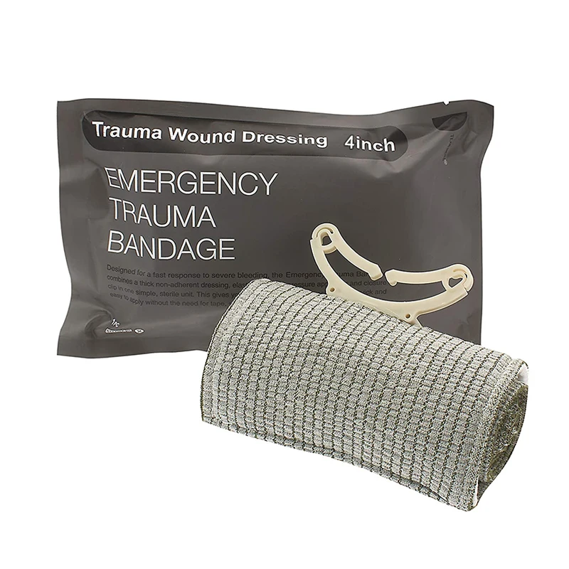 

Emergency Israeli Bandage Medical Compression Bandage Tourniquet Wound Dressing Sterile Roll Bandage Trauma First Aid Kits