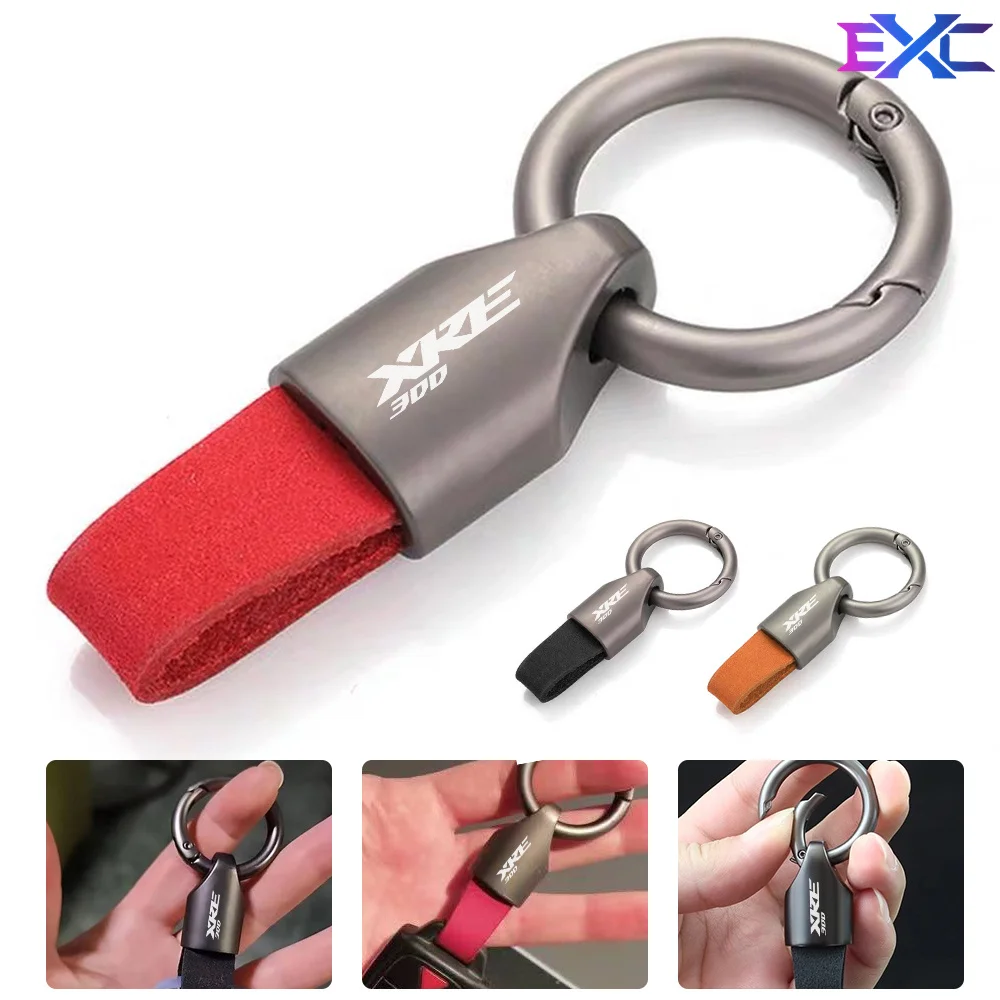 

For Honda XRE300 XRE Men's and Women's XR250 X R E 300 250 x Accessories Motorcycle Finger Ring metal keychain keyring Key Chain