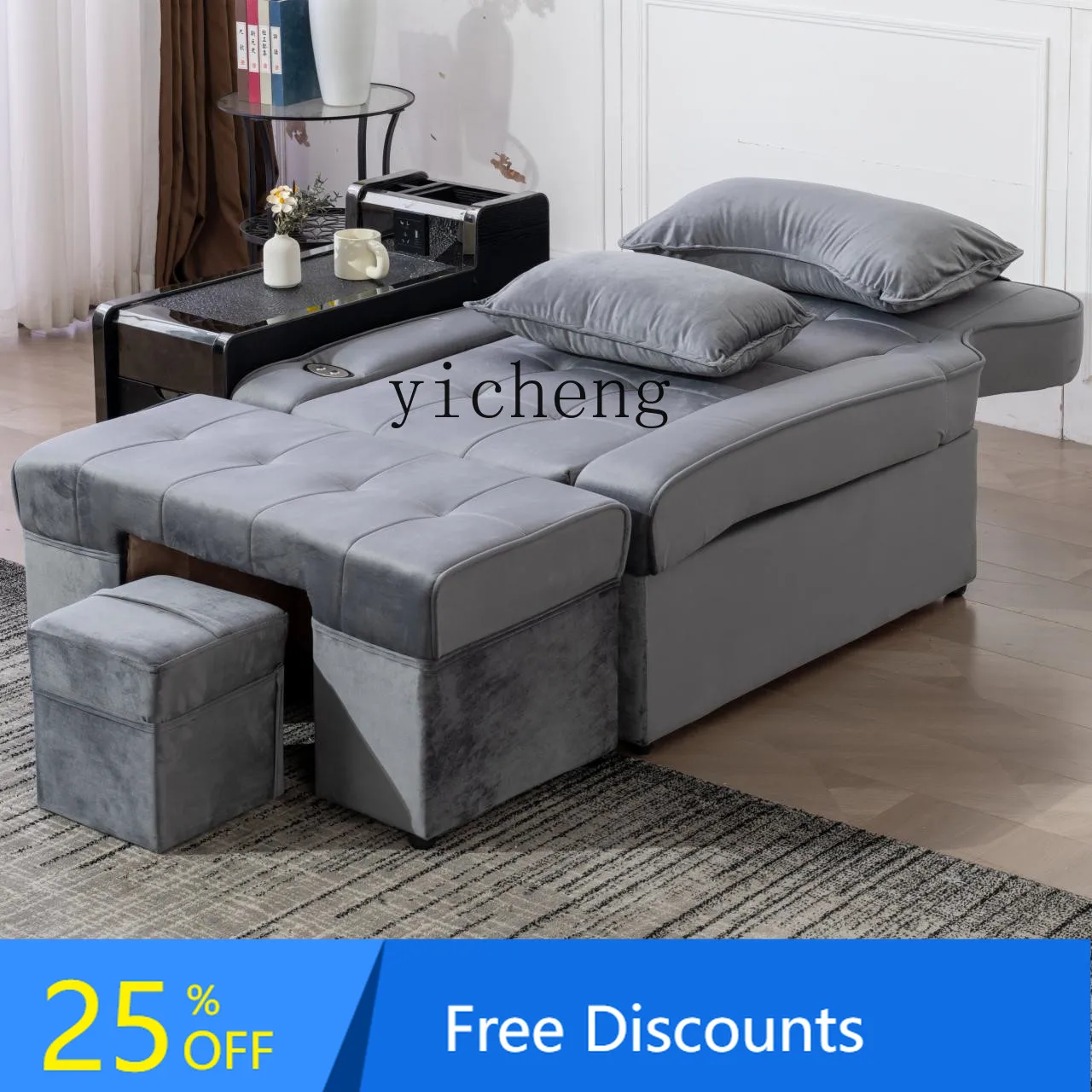 AA foot massage sofa recliner foot massage sofa foot bath electric massage integrated bed
