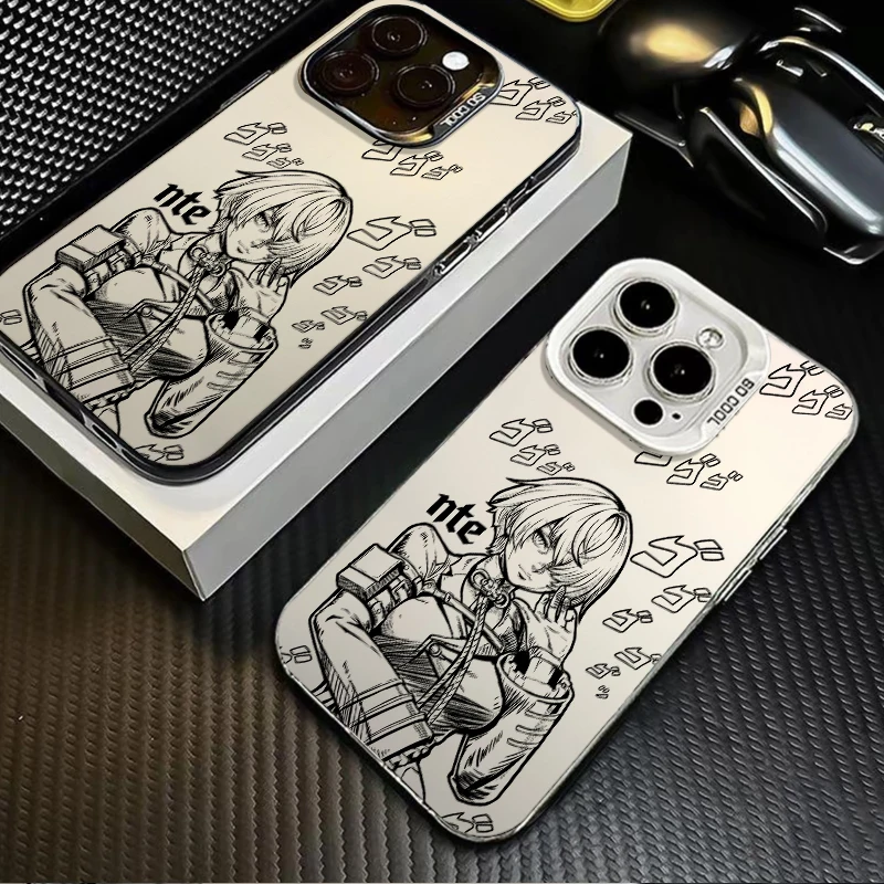 Manga Style Girl Frosted Case for Samsung Galaxy A37 A36 A35 A34 A32 A26 A25 A24 A23 A22 5G 4G A17 A16 A15 A14 A12 Acrylic Cover