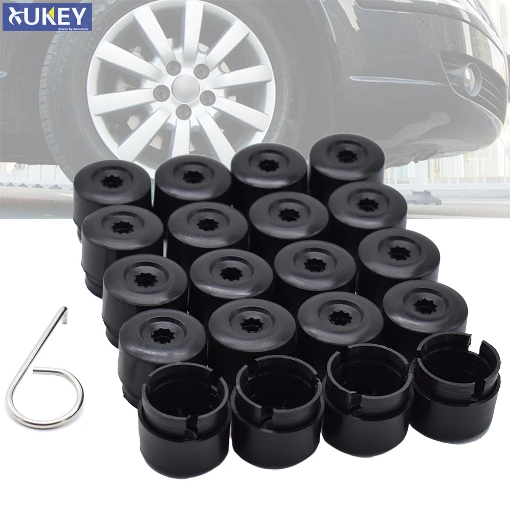 20Pcs 19mm Car Wheel Nut Auto Hub Screw Cover Protection Caps Wheel Nut Bolt Head Cover Caps For VW Transporter T5 T6 2003-2020