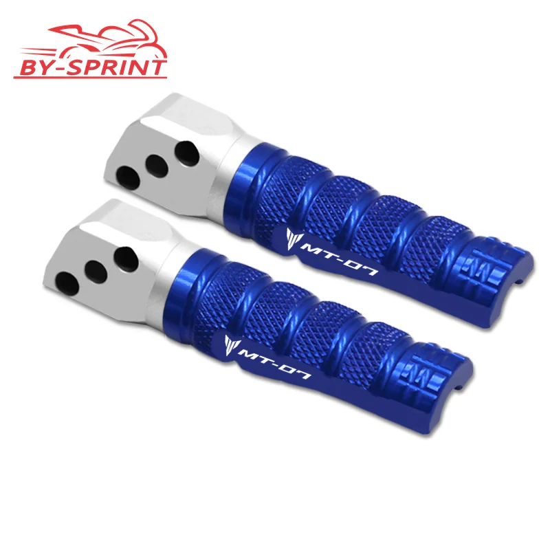 BYSPRINT Anti-Skid Foot Pegs For MT-07 MT-09 MT09 MT07 2014-2023 2022 Motorcycle CNC Rear Passenger Pegs Footrests mt09 mt07