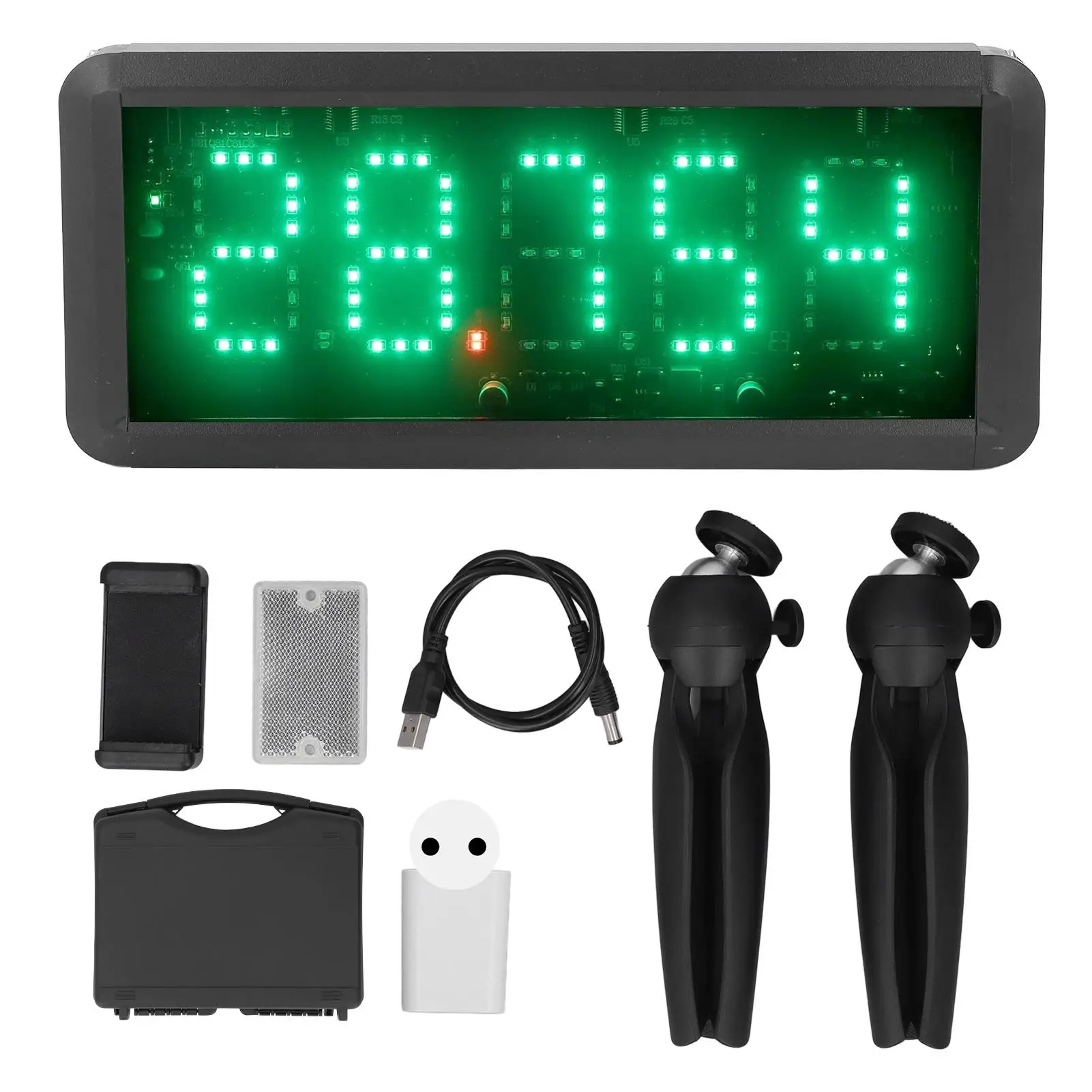 

Wireless Laser Timer Stopwatch for Sprints, Cycling, Skating & Motorcycle Training - Battery Powered, 100-240V