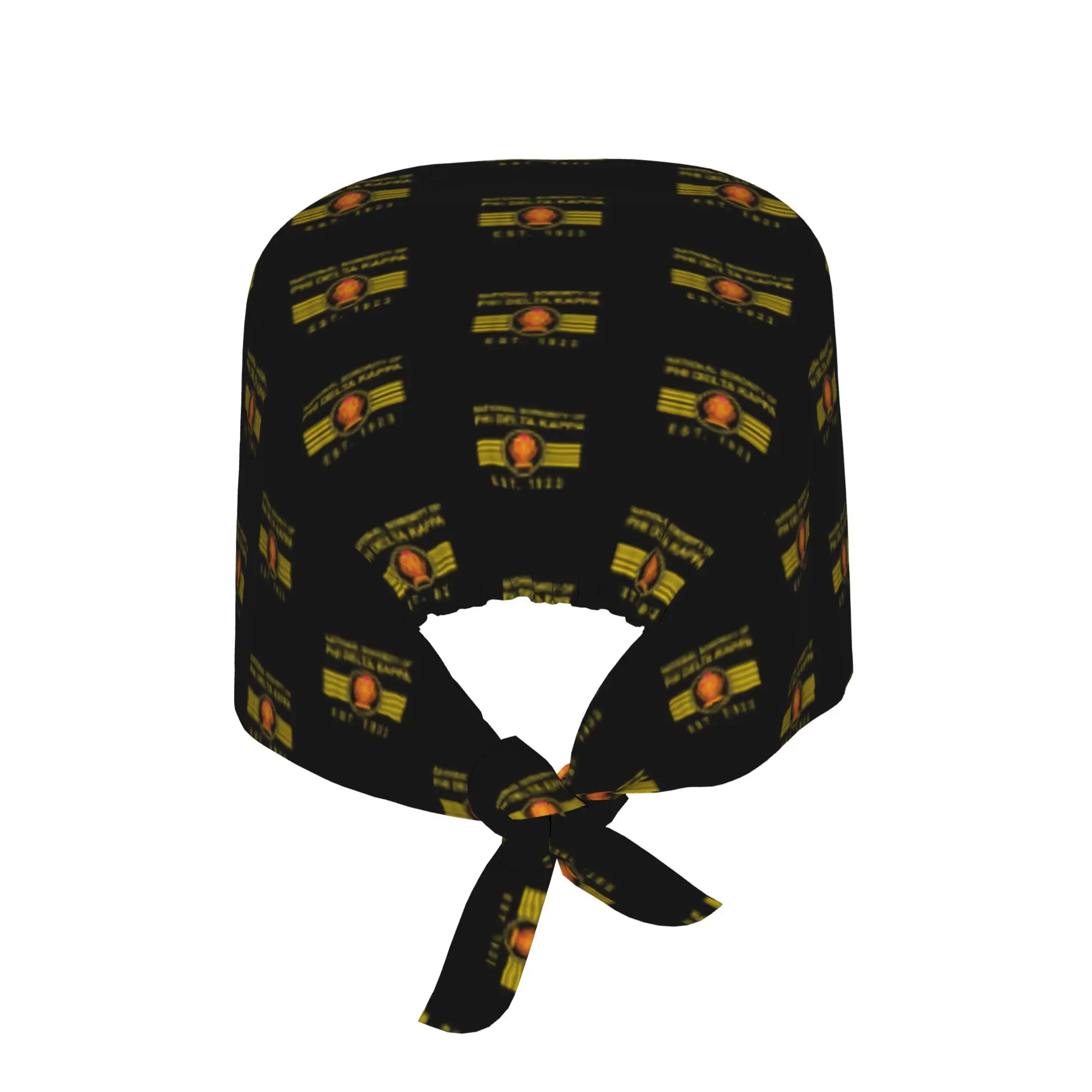 Phi Delta Kappa Sorority ΦΔΚ African American Women  Scrubs Cap Surgical Hats Operating Room Cap Nursing Cap Lab Works Hat