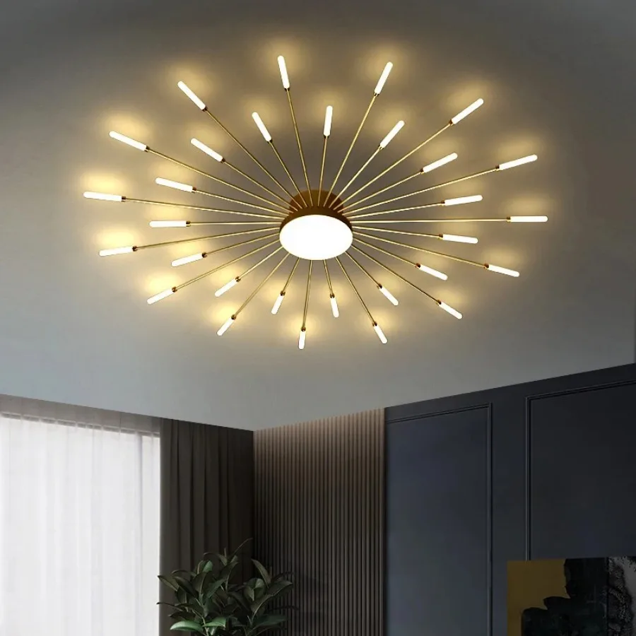 Moderne LED-Decken leuchte nordische kreative große Kronleuchter Esszimmer Lobby Wohnzimmer Hotel Innendekoration Licht