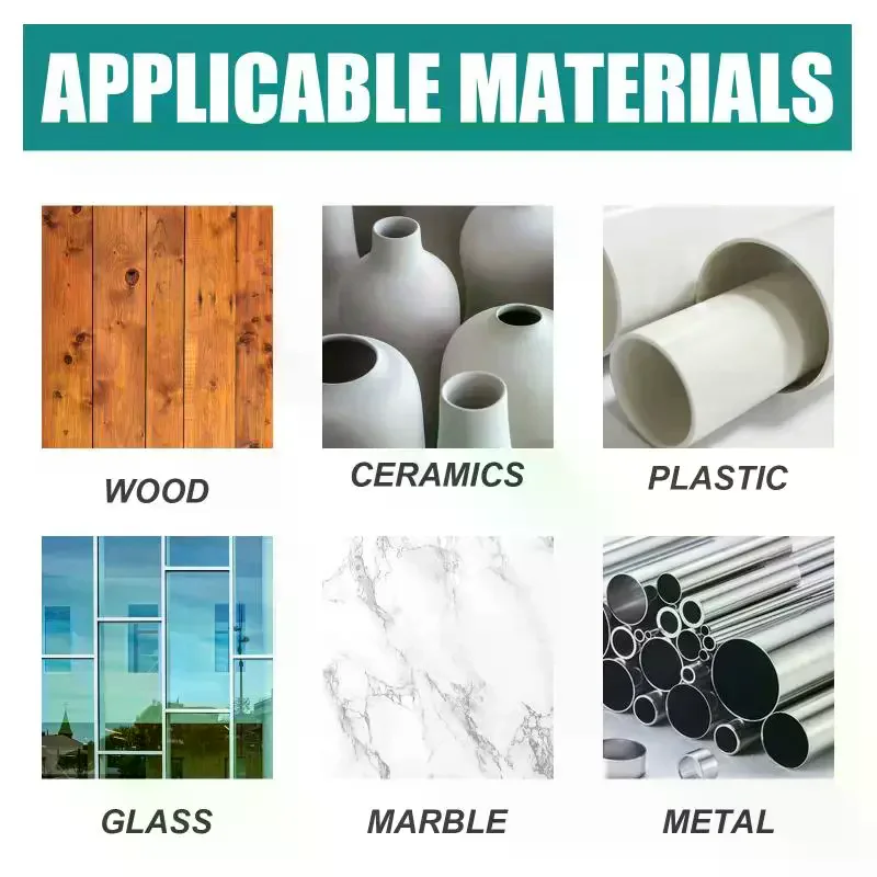 120ml Leak-Proof Glue Sealant Gel Underwater Super Strong Bonding Sealant for Planks Ceramic Glass Plastic Marble Metal