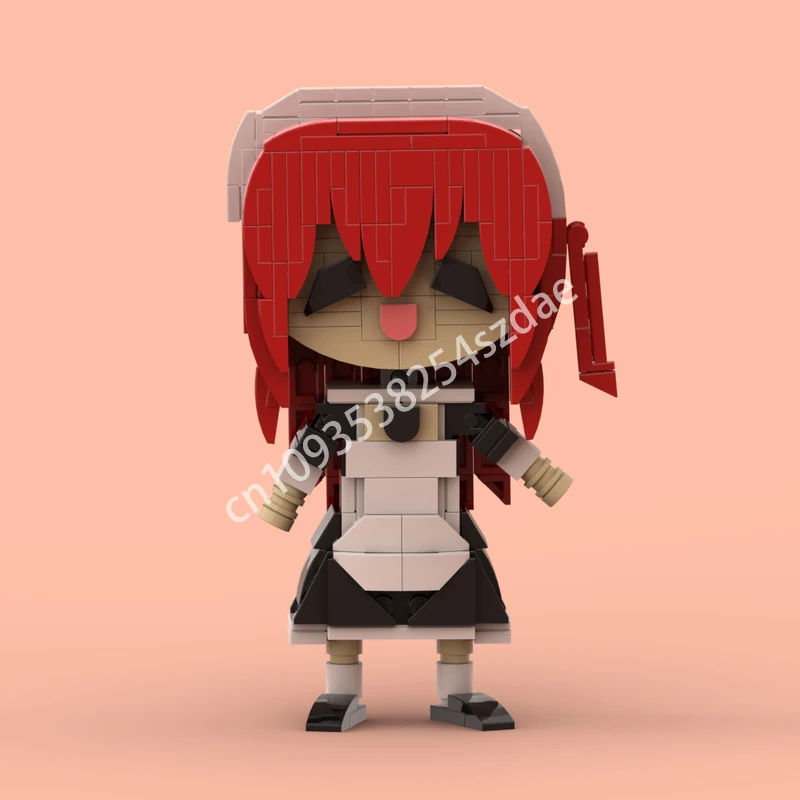 

277 шт. MOC Kita Ikuyo Bocchies the Rock Building Blocks idea Education STEM Рождественская игрушка в подарок Конструкция из пластика