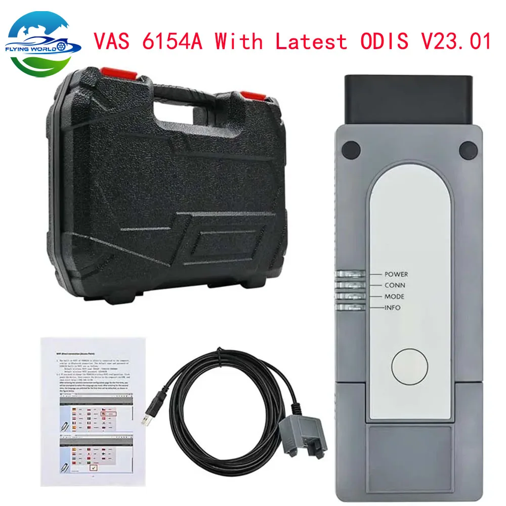 VAS6154A VAG Original Diagnostic Tool for VW Audi Skoda Seat VAS 6154A With Latest ODIS V23.01 and Engineering V17.0.1 Software