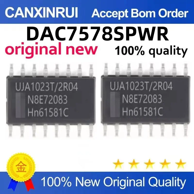 

DAC7578SPWR Silk screen DAC7578 analog-to-digital converter TSSOP-16 package Quality assurance