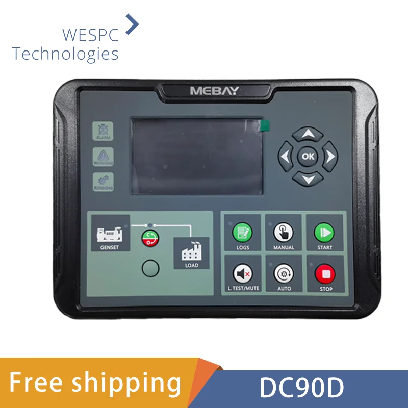 

Original DC90D Mebay Diesel Gasoline Gas Genset Start Generator Controller with CAN Port