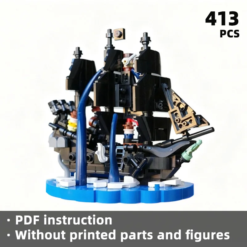 

Pirate movie special building blocks adventure scene fantasy detail building blocks pirate fan gifts